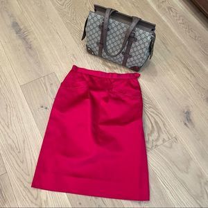 Vintage Saint Laurent Rive Gauche | YSL Paris Designer Skirt | Made in France |